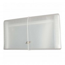 PASTA SANFONADA P/CHEQUE C/12 DIV ACP 1026 CRISTAL