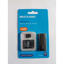 PENDRIVE 32GB 3 EM 1 MULTILASER