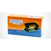 PERFURADOR DE PAPÉIS BRW 10 FOLHAS