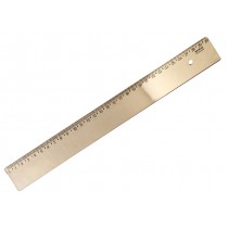 REGUA OURO NEW LINE WALEU 30 CM