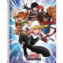 CADERNO UNIVERSITÁRIO CD 1X1 80F MARVEL