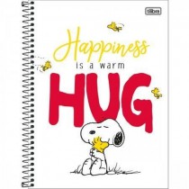 CADERNO UNIVERSITÁRIO 1X1 80F C.D SNOOPY CP2