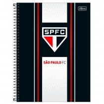 CADERNO UNIVERSITÁRIO TILIBRA  10X1 160F C.D SÃO PAULO CP3