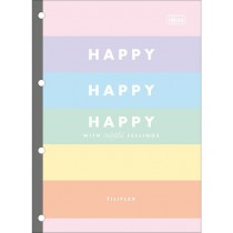 CADERNO COLEGIAL TILIFEX HAPPY 80F
