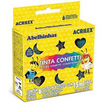 TINTA GUACHE FANTASIA GLITER ACRILEX C/6