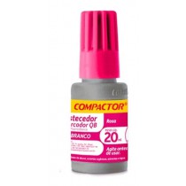 TINTA P/PINCEL QUADRO BRANCO COMPACTOR 20ML ROSA