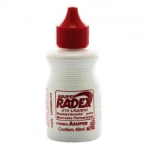 TINTA P/ MARCADOR PERMANENTE RADEX VERMELHO
