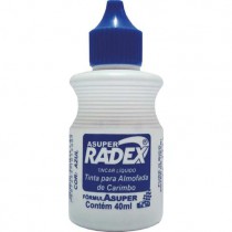 TINTA P/CARIMBO ASUPER RADEX AZUL