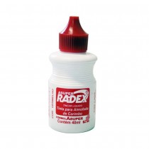 TINTA P/CARIMBO ASUPER RADEX VERMELHO