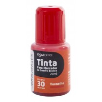 TINTA P/MARCADOR QUADRO BRANCO 20ML JOCAR VERMELHO