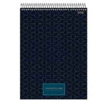 CADERNO UNIVERSITÁRIO CD 1X1 96F WORD CLASS ESPIRAL SUPERIOR
