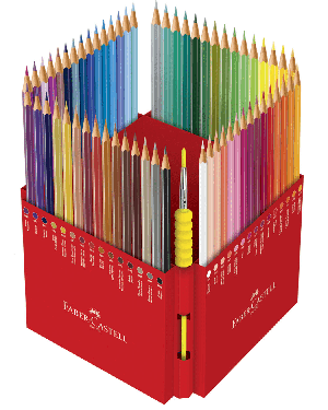 LAPIS DE COR AQUARELÁVEL C/60 CORES