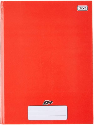 CADERNO CAPA DURA UNIVERSITARIO BROCHURA D+ 96F VERMELHO