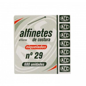 ALFINETES N°29 CAIXA C/680 UNIDADES