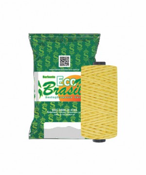 BARBANTE ECO BRASIL N°8 75 METROS SOBERANO AMARELO