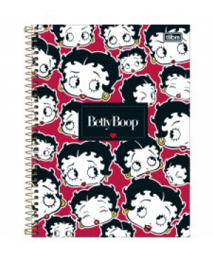 CADERNO UNIVERSITÁRIO CD 1X1 80F BETTY BOOP