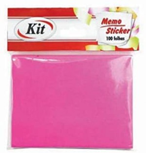 BLOCO ADESIVO 102X76 NEON KIT