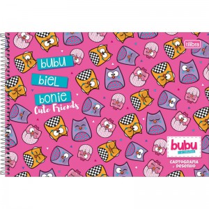CADERNO DE CARTOGRAFIA E DESENHO CD BUBU TILIBRA