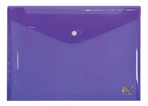 PASTA MALOTE C/BOTÃO CORES DAC LILAS