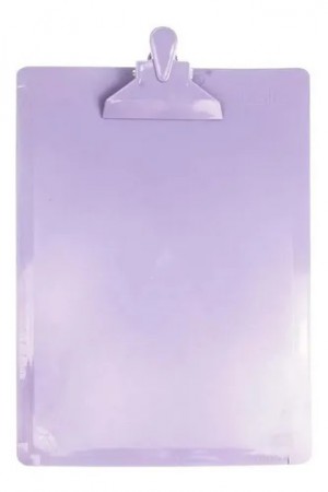 PRANCHETA OFICIO SERENA CORES PASTEL LILAS