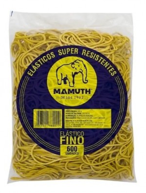 ELASTICO PARA DINHEIRO MAMUTH 600 UNIDADES