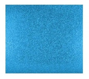 EVA 40X48 GLITER AZUL