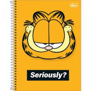 CADERNO UNIVERSITÁRIO CD 1X1 80F GARFIELD CP1