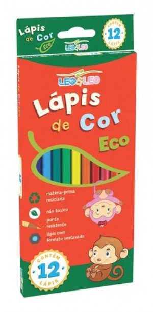 LAPIS DE COR ECO C/12 LEO&LEO