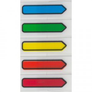 MARCADOR DE PAGINA NEON C/5 SETA MAXPRINT
