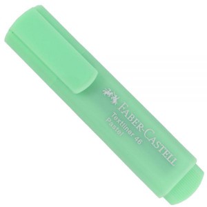 MARCA TEXTO PASTEL TEXTLINER VERDE FABER CASTELL