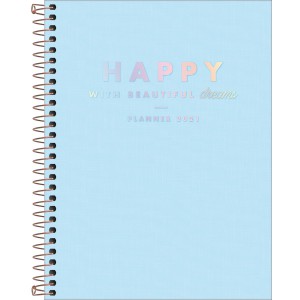 AGENDA ESPIRAL PLANNER HAPPY CORES
