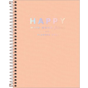 AGENDA ESPIRAL PLANNER HAPPY