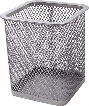PORTA LÁPIS QUADRADO ARAMADO