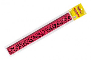 RÉGUA 30CM NEW LINE WALEU ONÇA