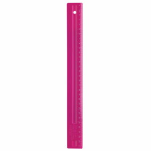 REGUA DELLO 30CM ROSA