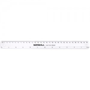 REGUA PLASTICA 30CM FLEXIVEL CIS NATARAJ 