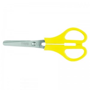 TESOURA ESCOLAR TRIS CLASS 13CM AMARELO