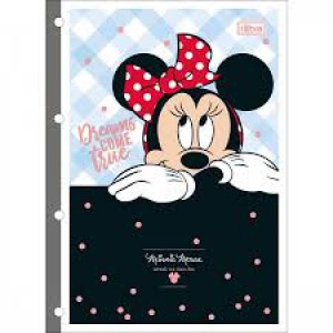 CADERNO UNIVERSITÁRIO TILIFLEX 80F MINNIE