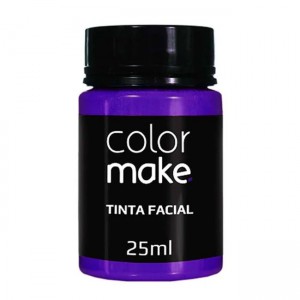 PINTURA FACIAL COLOR MAKE 25ML ROXO
