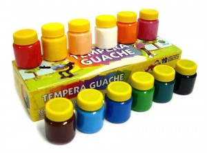 TINTA GUACHE C/12 ACRILEX