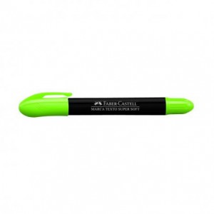 MARCA TEXTO SUPER SOFT GEL FABER CASTELL (VERDE)